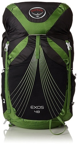 Hiking Backpack for Beginners — Osprey Exos 48L Backpack.