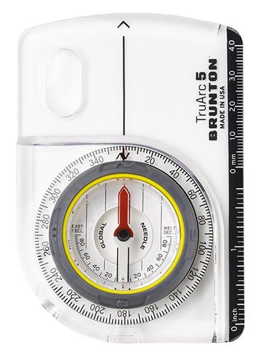 Brunton TruArc 5 Compass — Front View.