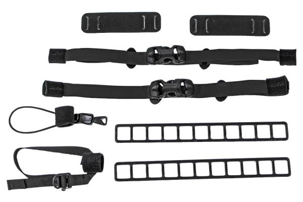 Gear Attachment Kit for Atrack Backpack.