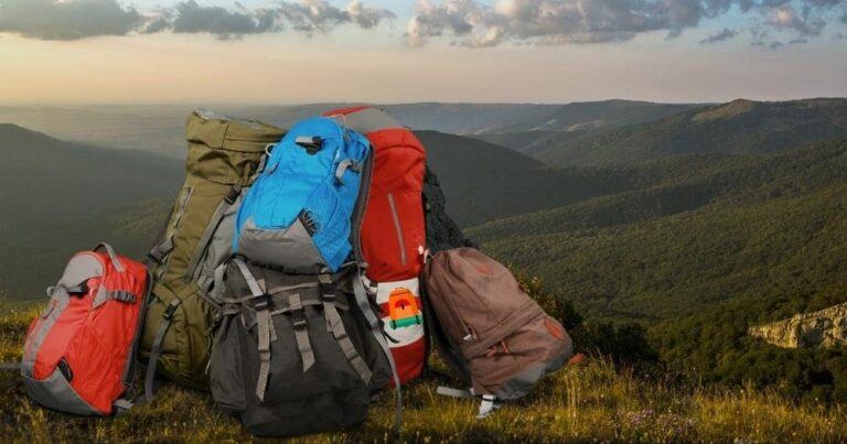 How Are Backpacks Made — Knapsacks on a Mountain.