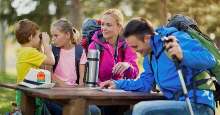 How Heavy Should Your Hiking Backpack be for Hiking — Parents and Children Having Fun.