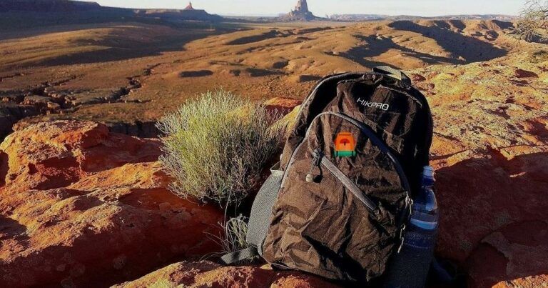 Most Comfortable Hiking Backpack — HIKPRO Backpack in the Desert.