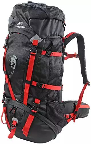 Scandinavian Gear 65L Backpack with Rain Cover